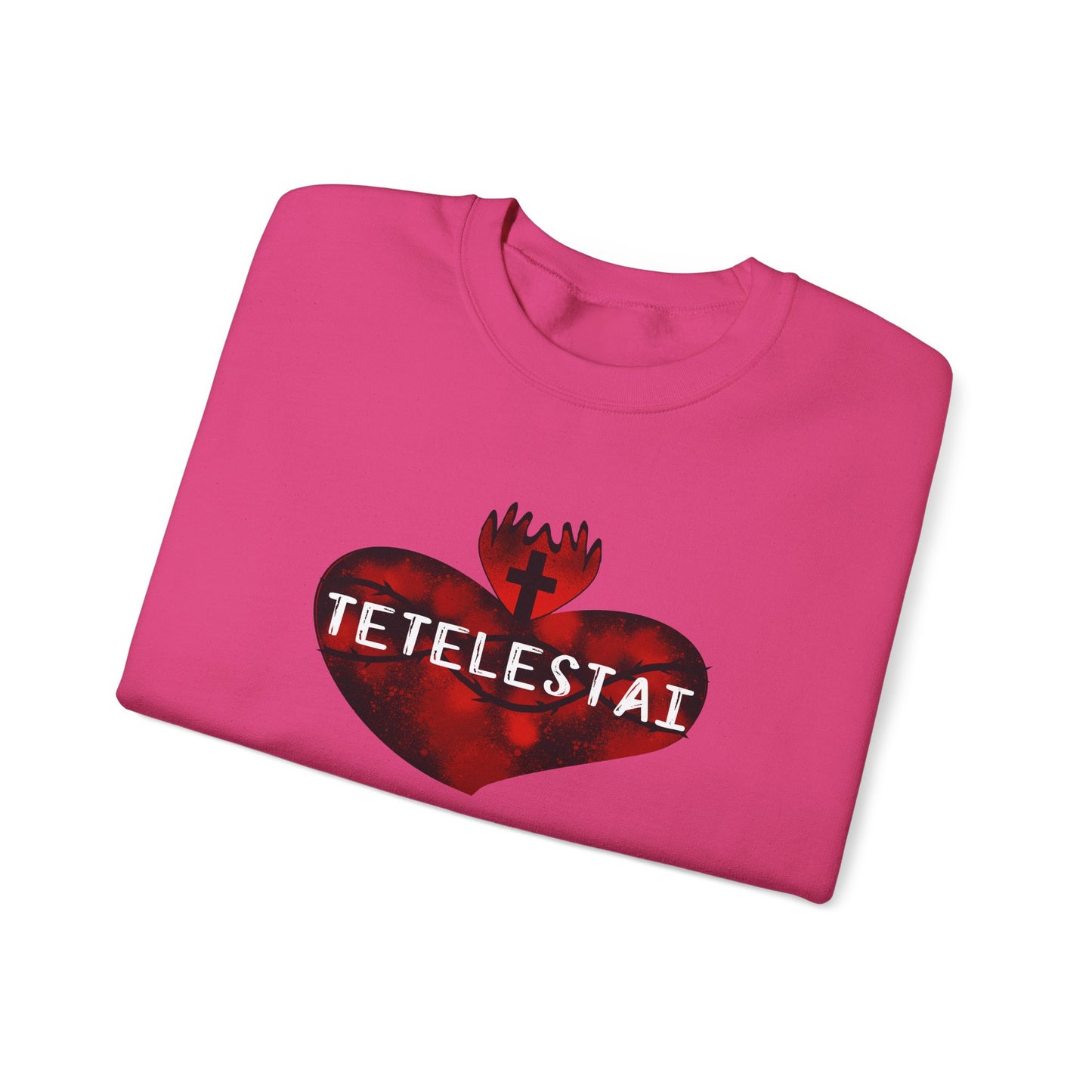 Tetelestai Unisex Heavy Blend Crewneck Sweatshirt
