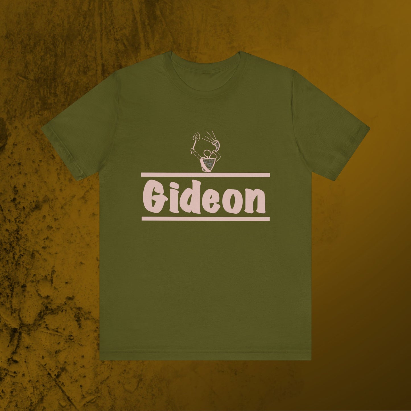 Rose Gold Gideon Unisex Jersey Short Sleeve Tee