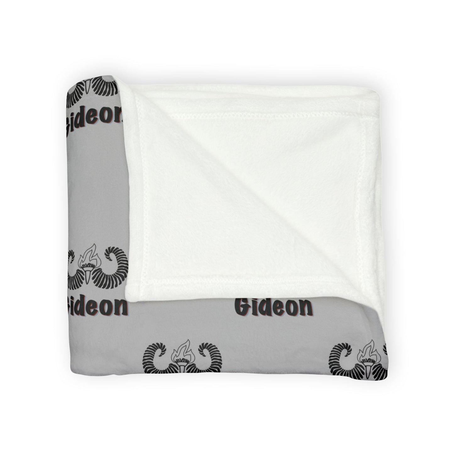 Gideon B/W Soft Polyester Blanket