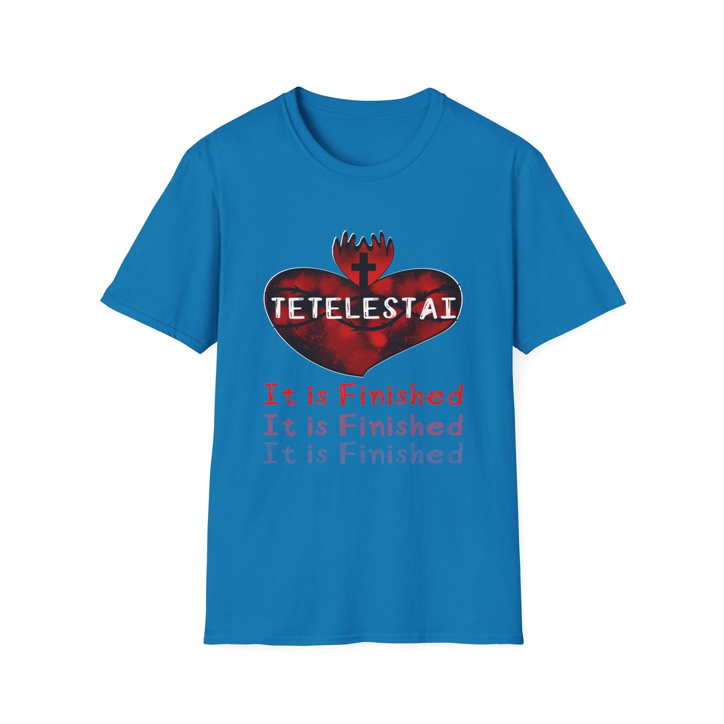 Tetelestai - It is Finished Unisex Softstyle T-Shirt