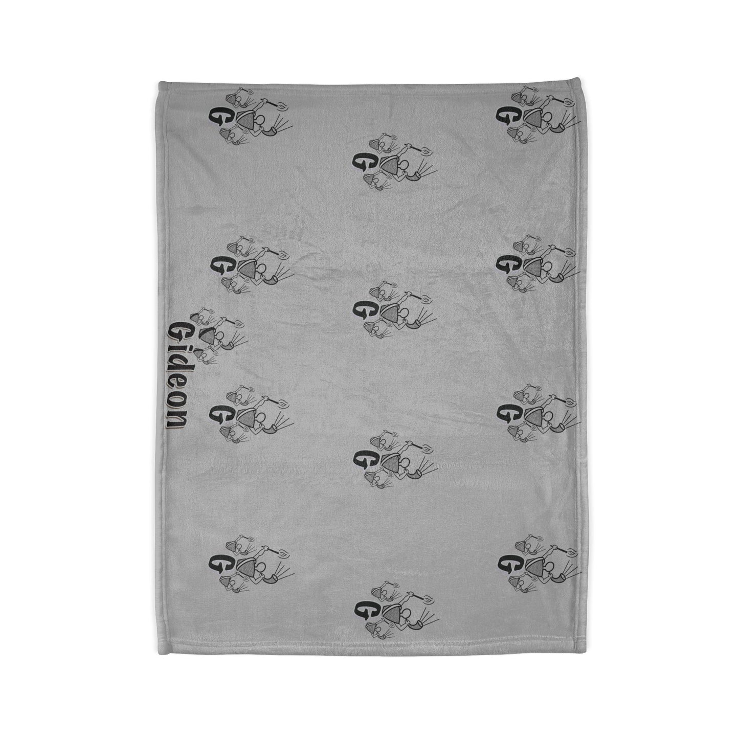Gideon B/W Soft Polyester Blanket