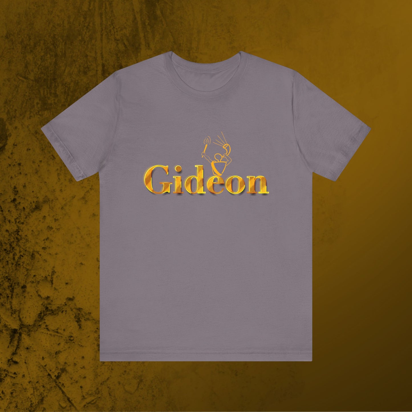 Gold Gideon Unisex Jersey Short Sleeve Tee