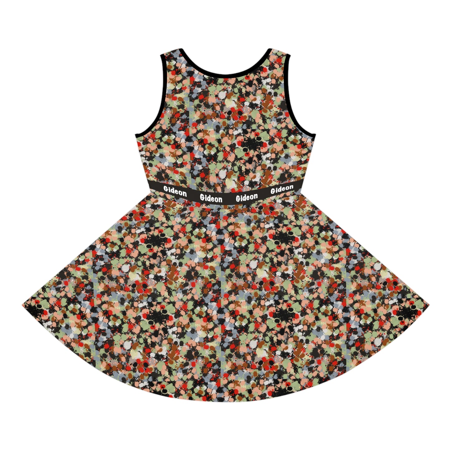 edited Girls' Sleeveless Sundress (AOP)
