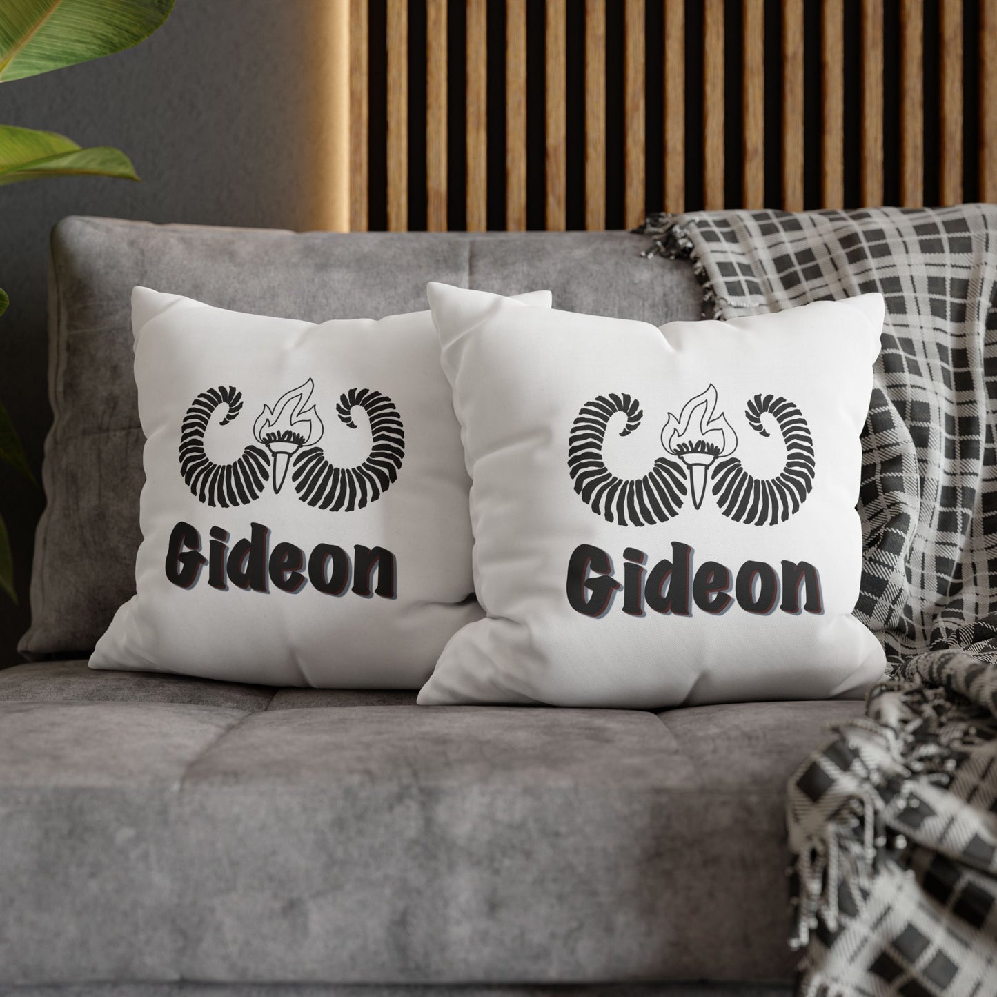 Square Poly Canvas Pillowcase