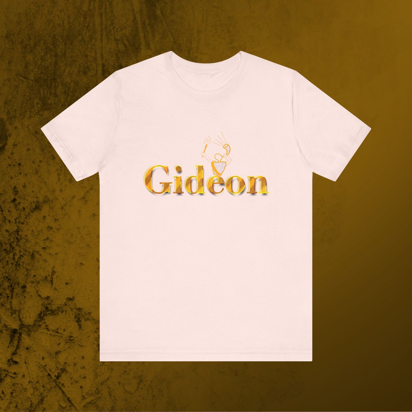 Gold Gideon Unisex Jersey Short Sleeve Tee