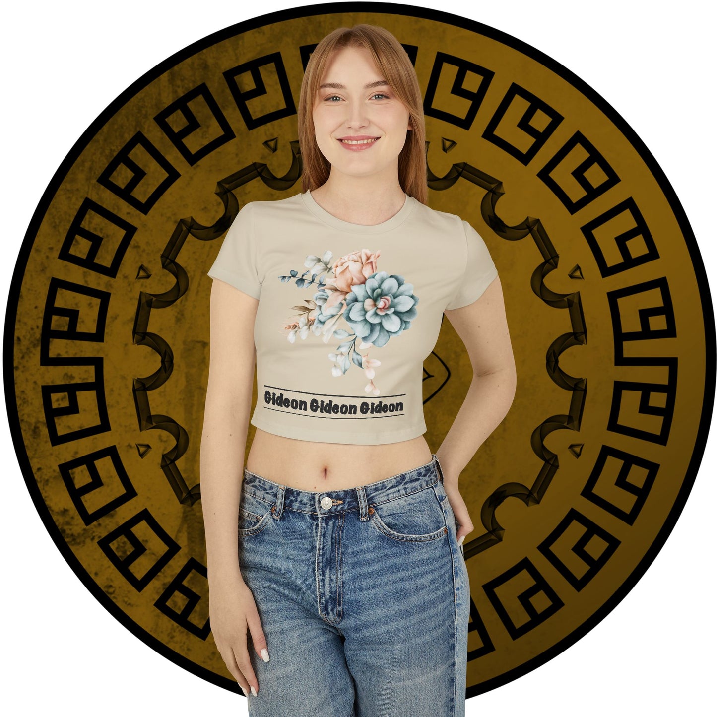 Flowers Gideon Women's Baby Tee