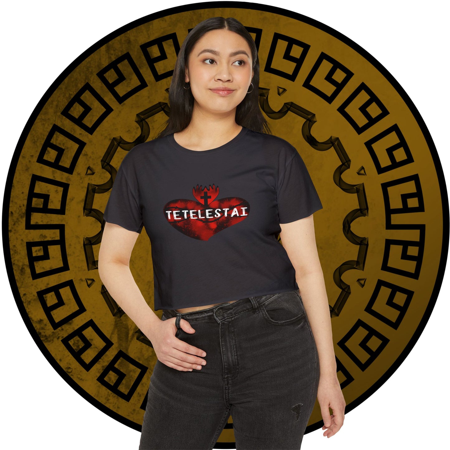 Tetelestai Women's Crop Top