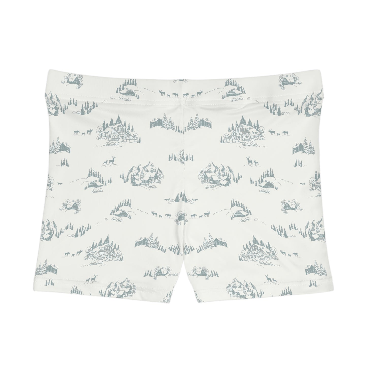 Christmas seamless pattern Women's Shorts (AOP)