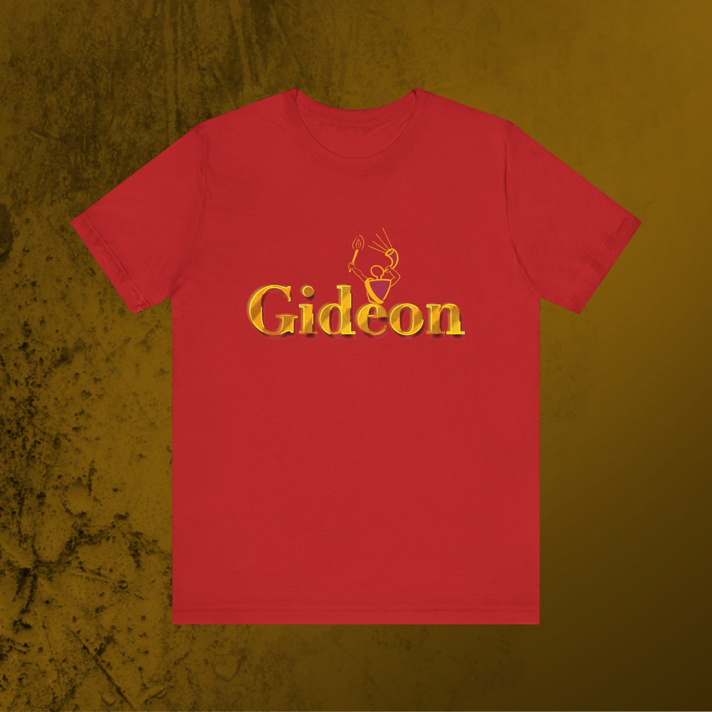 Gold Gideon Unisex Jersey Short Sleeve Tee