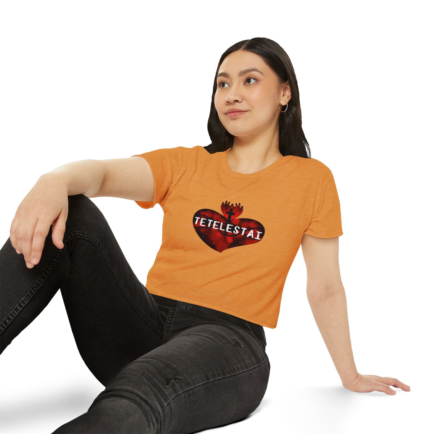 Tetelestai Women's Crop Top