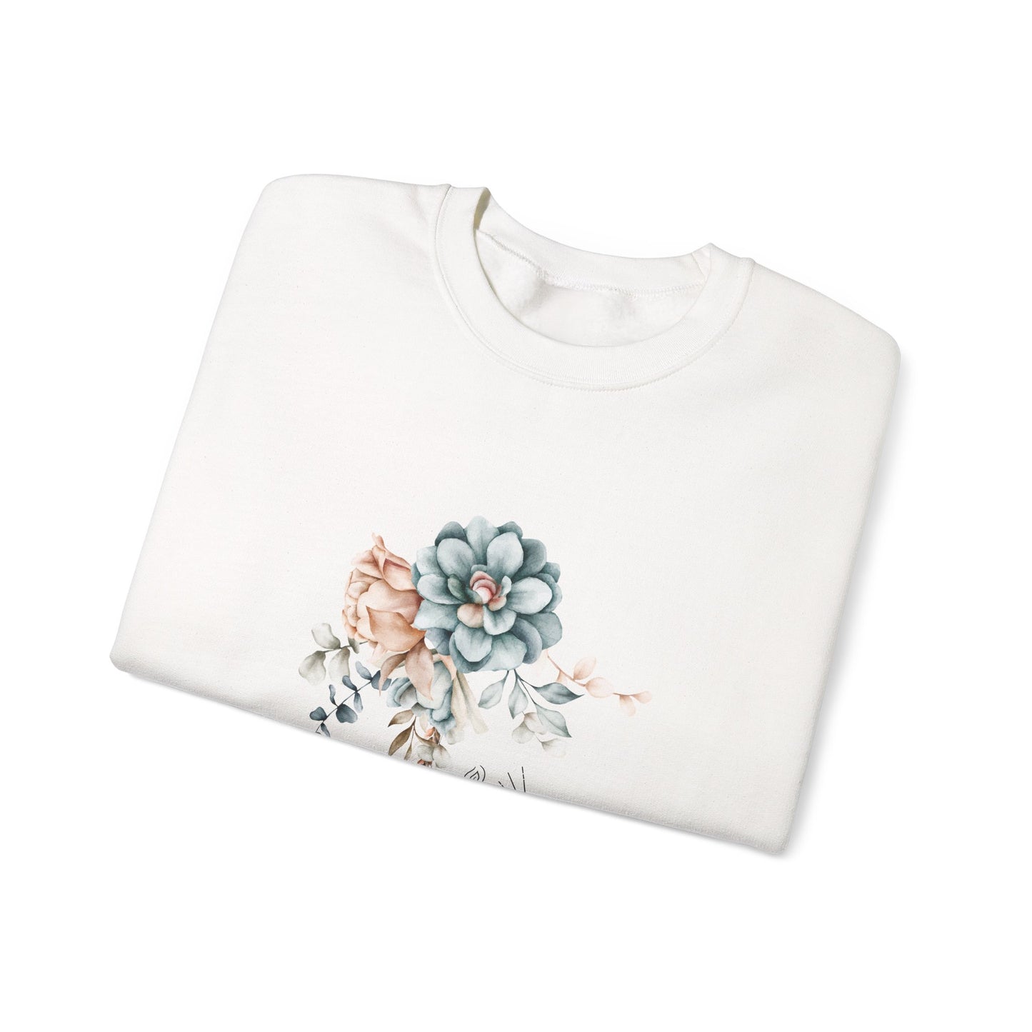 Gideon Floral Unisex Heavy Blend™ Crewneck Sweatshirt