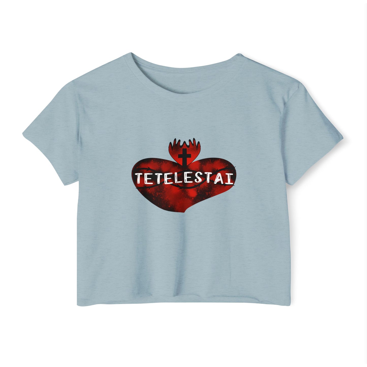 Tetelestai Women's Crop Top