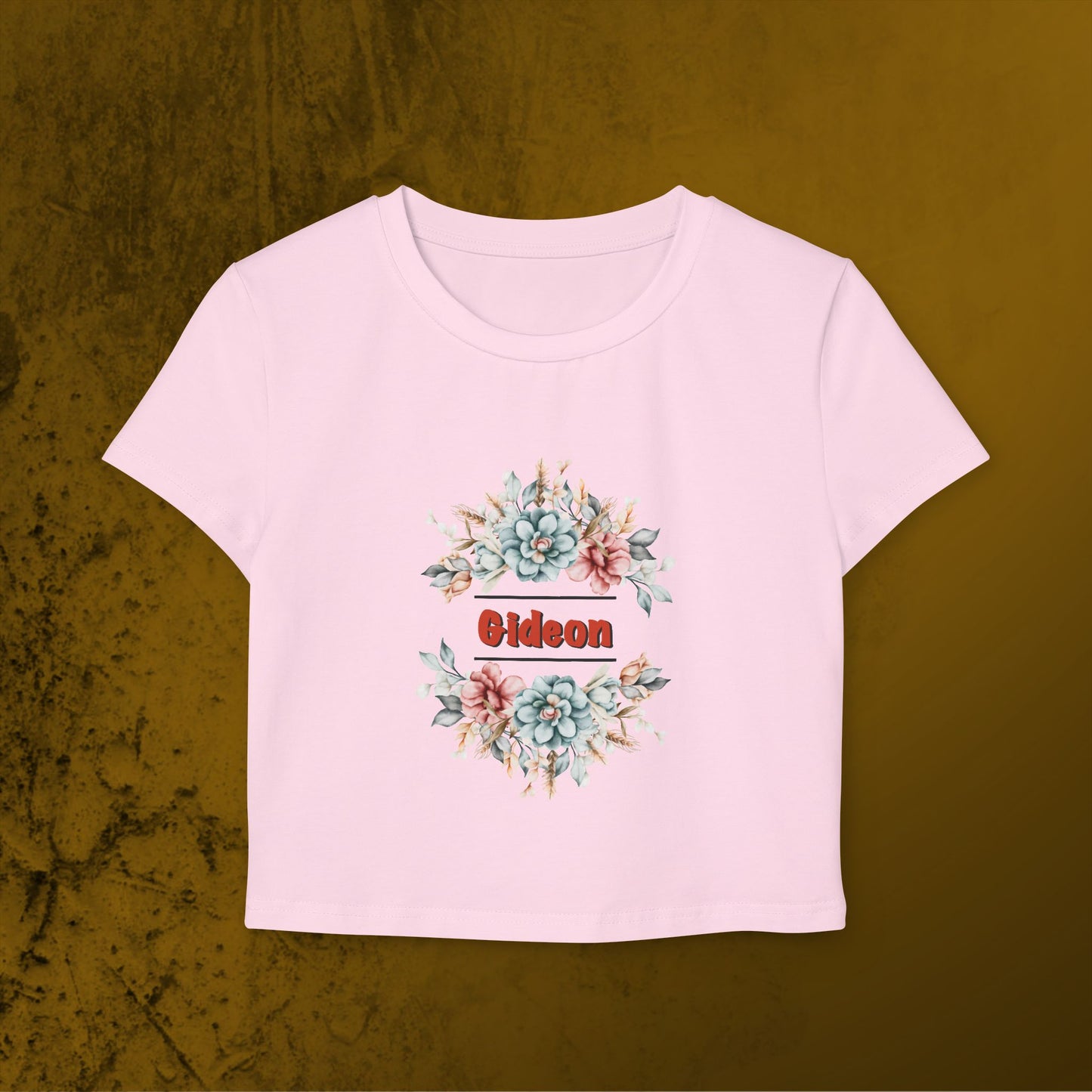 Flowers red Gideon Women's Baby Tee