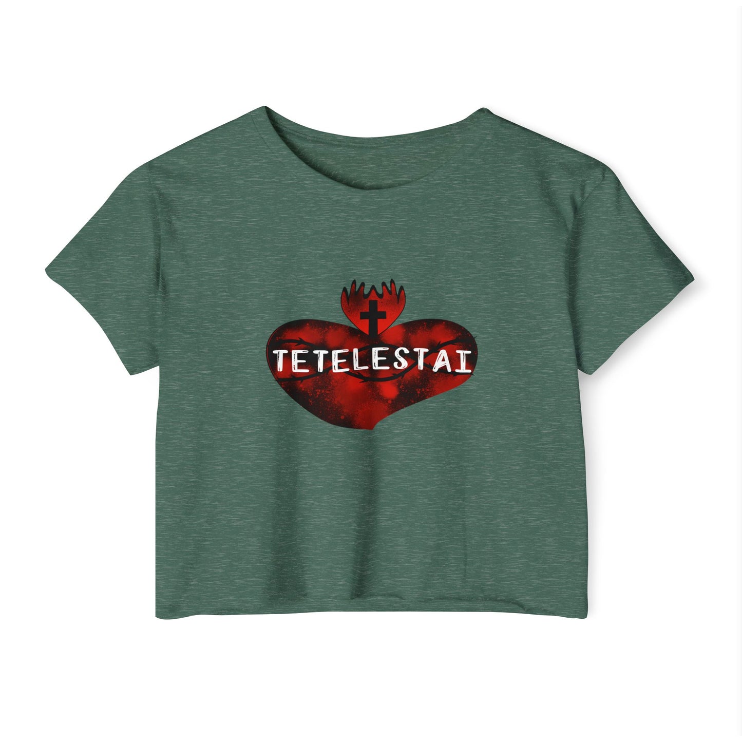 Tetelestai Women's Crop Top