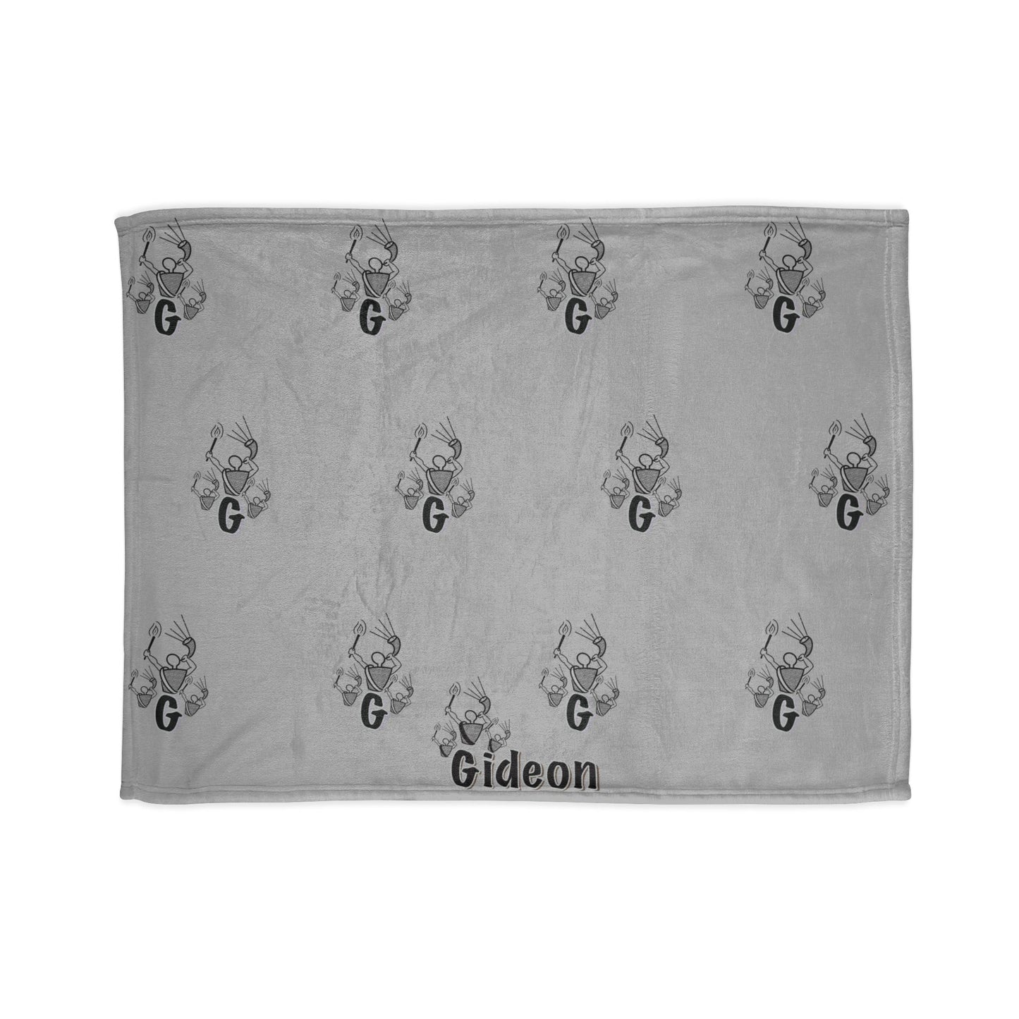 Gideon B/W Soft Polyester Blanket