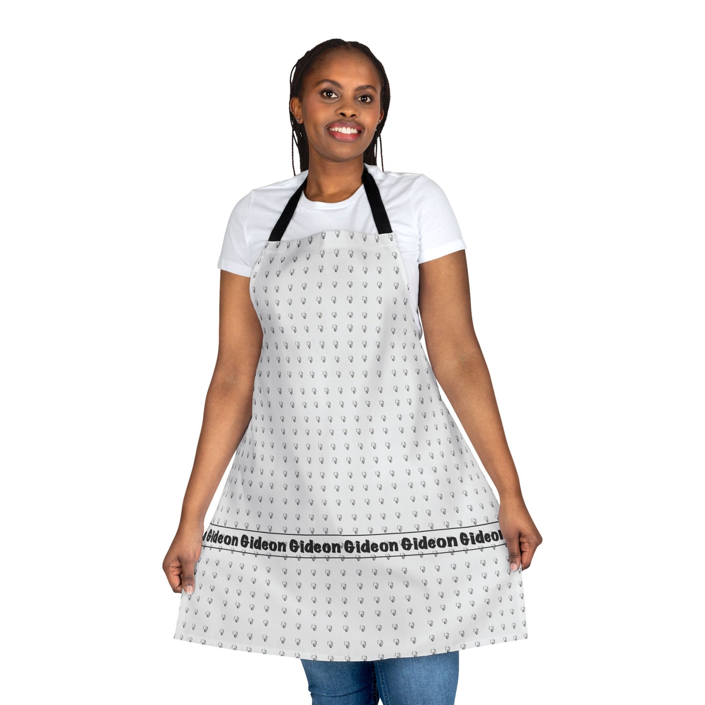 Gideon icon artwork Apron, 5-Color Straps (AOP)