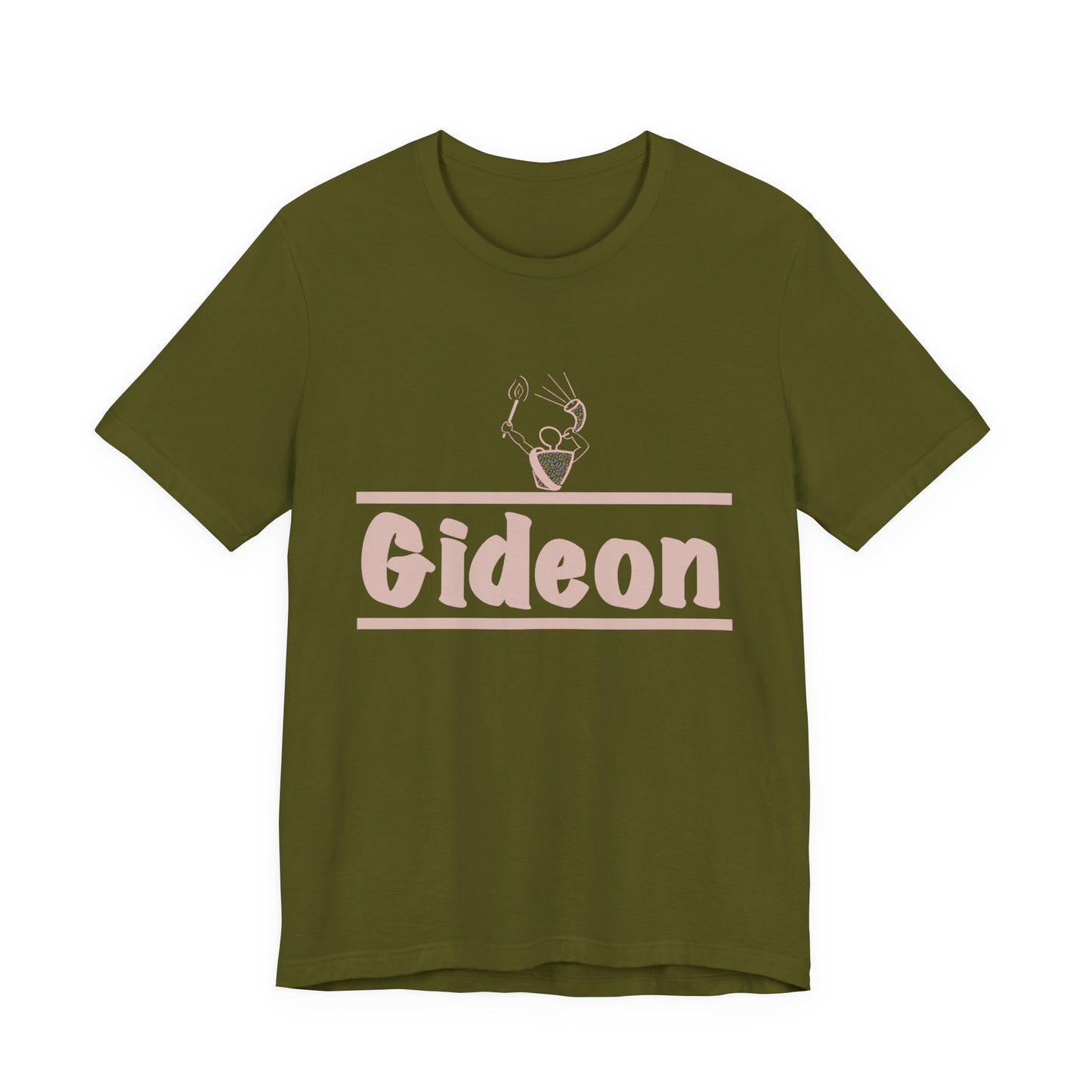 Rose Gold Gideon Unisex Jersey Short Sleeve Tee