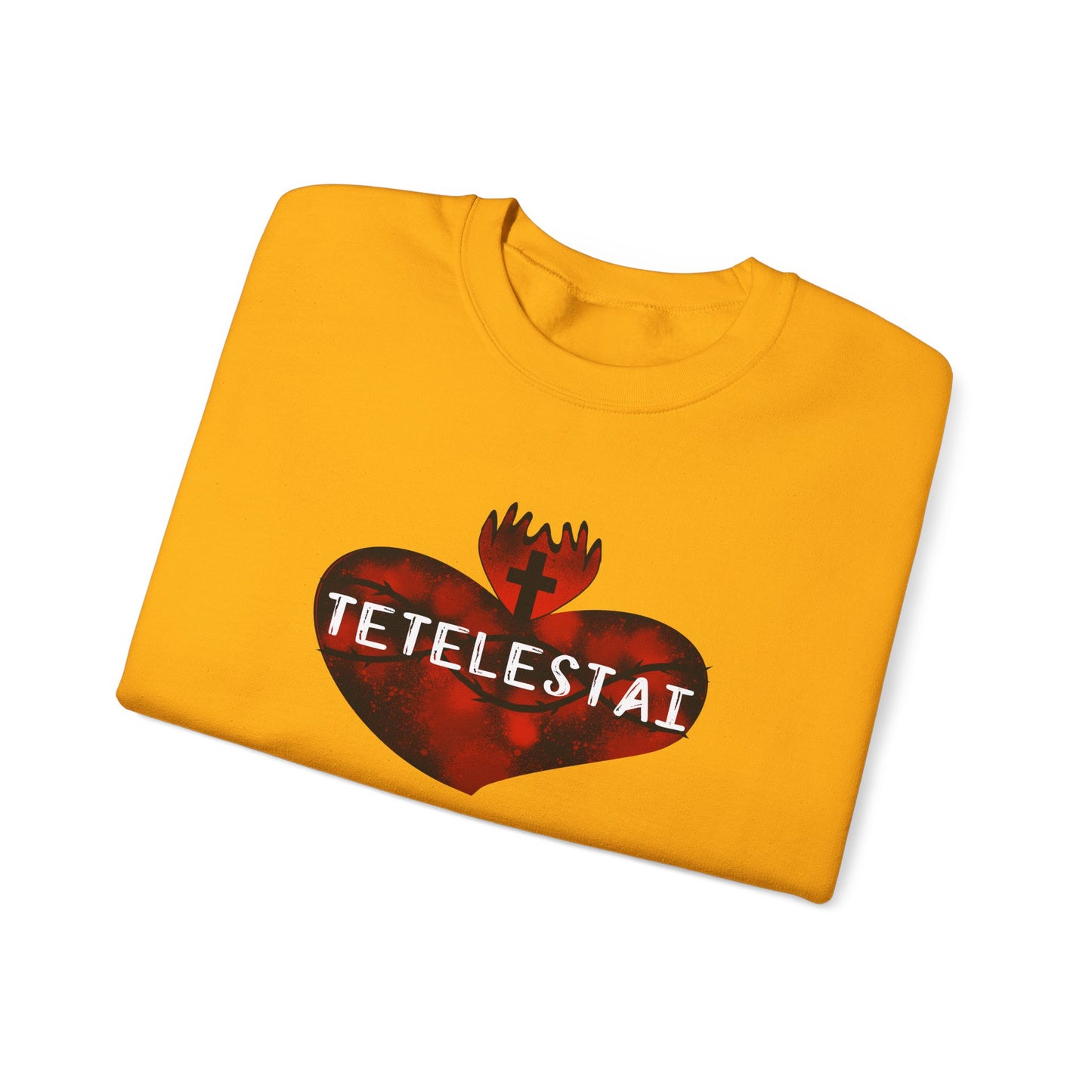 Tetelestai Unisex Heavy Blend Crewneck Sweatshirt