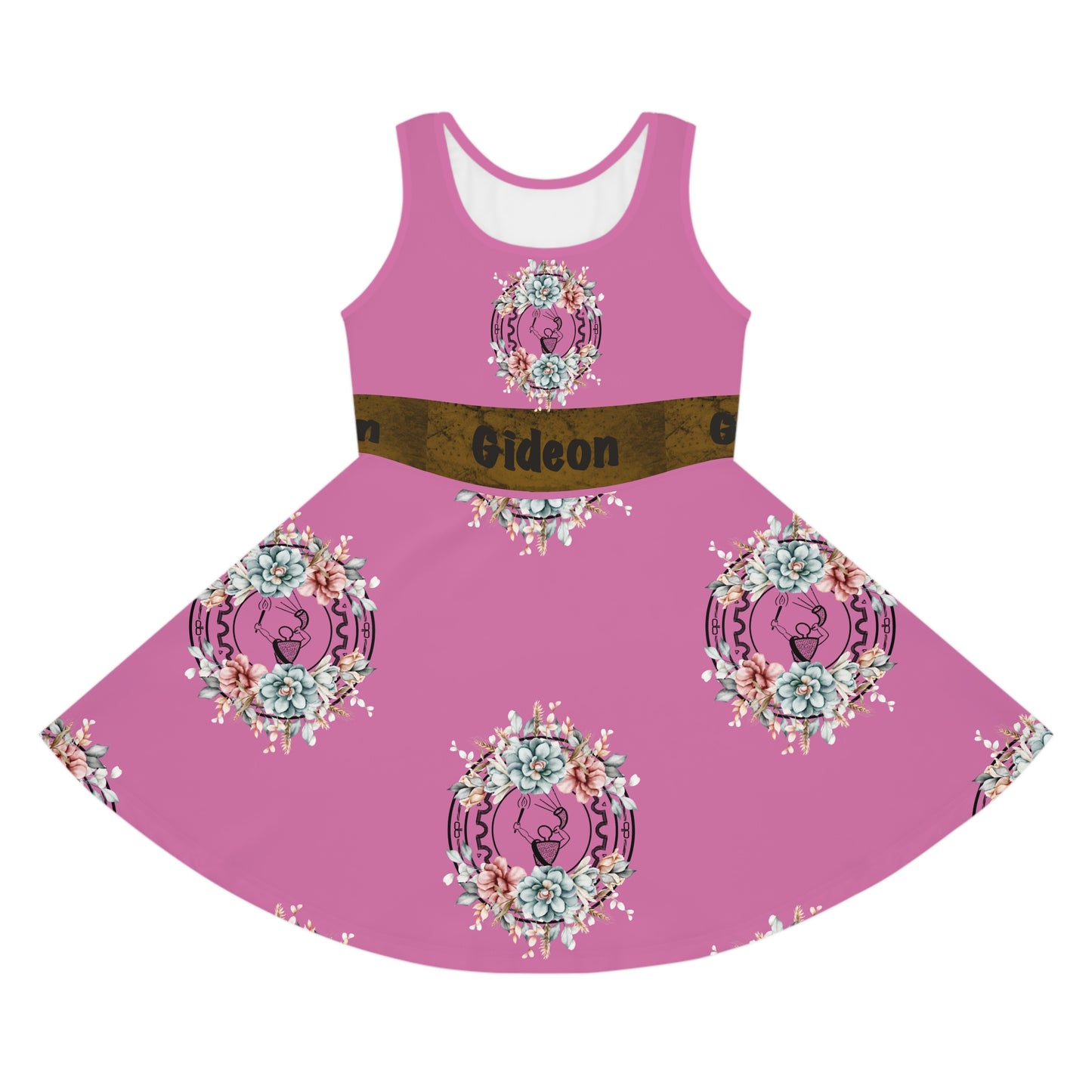 Girls' Sleeveless Sundress (AOP)