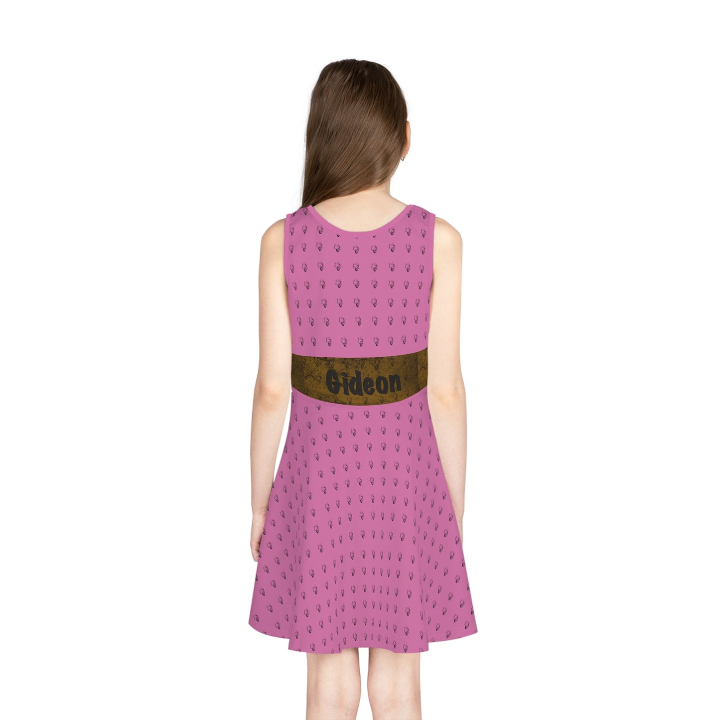 Girls' Sleeveless Sundress (AOP)