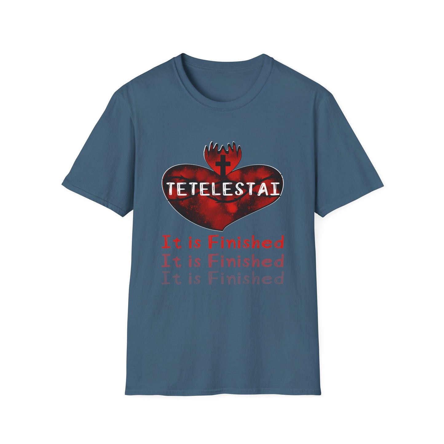 Tetelestai - It is Finished Unisex Softstyle T-Shirt
