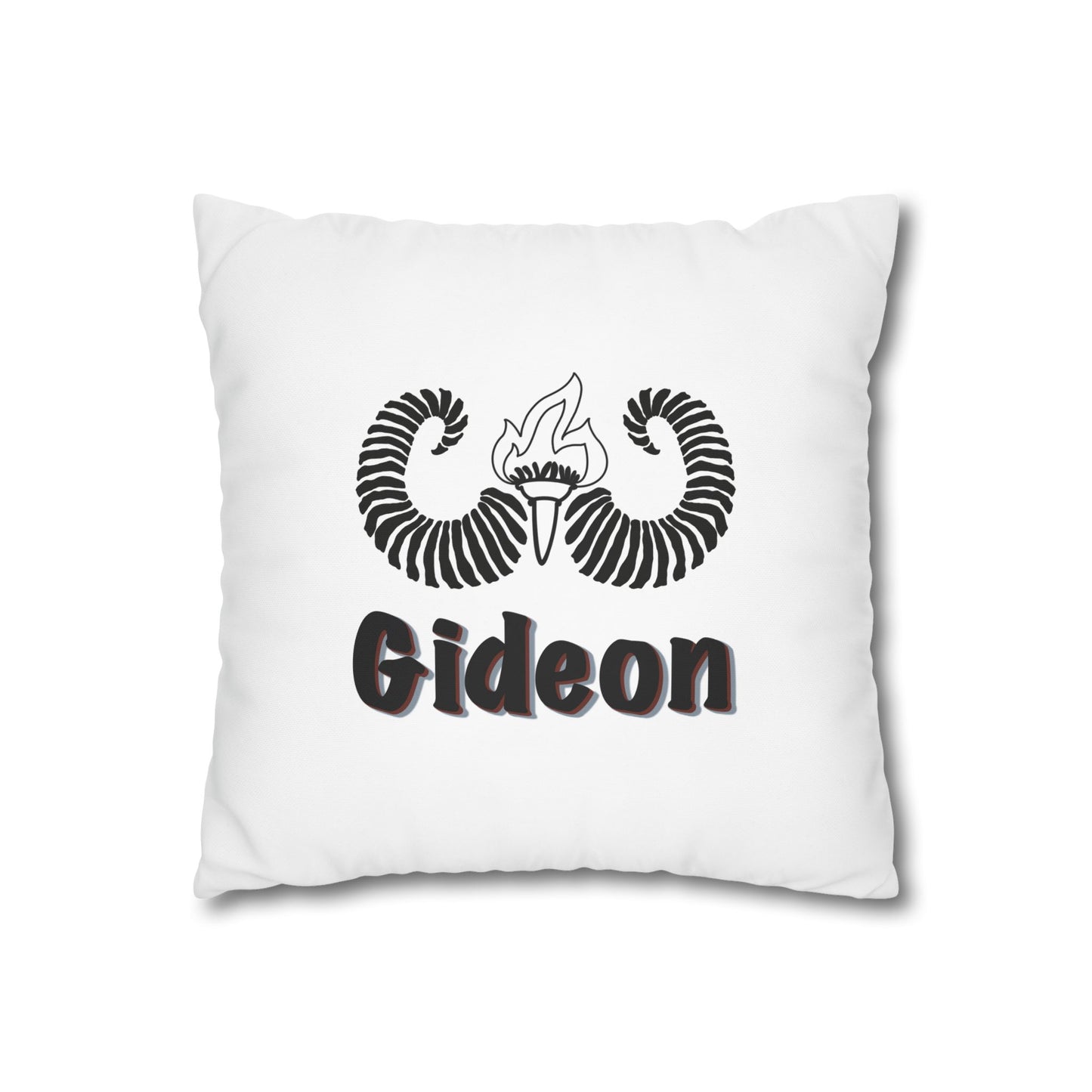 Square Poly Canvas Pillowcase