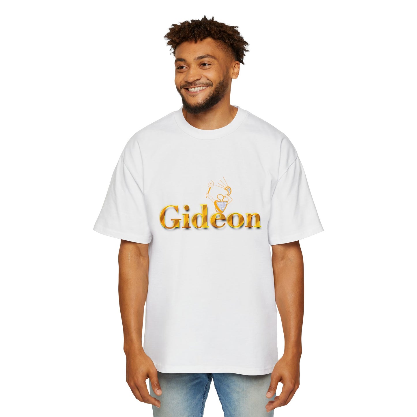 Gold Gideon Men's Heavy Oversized Tee