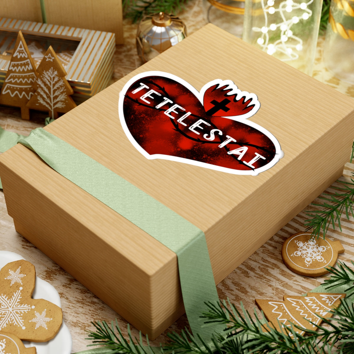 Tetelestai Kiss-Cut Stickers