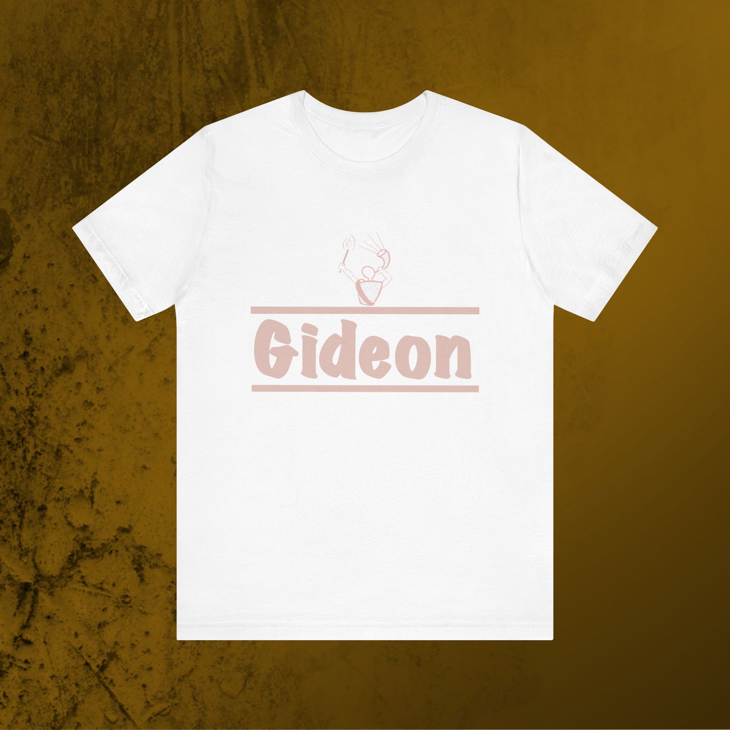 Rose Gold Gideon Unisex Jersey Short Sleeve Tee