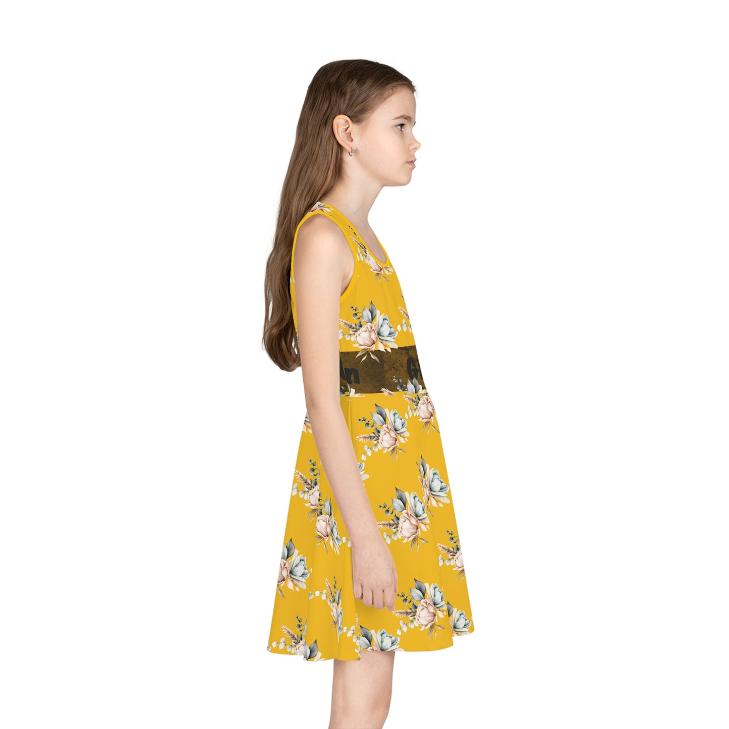Girls' Sleeveless Sundress (AOP)
