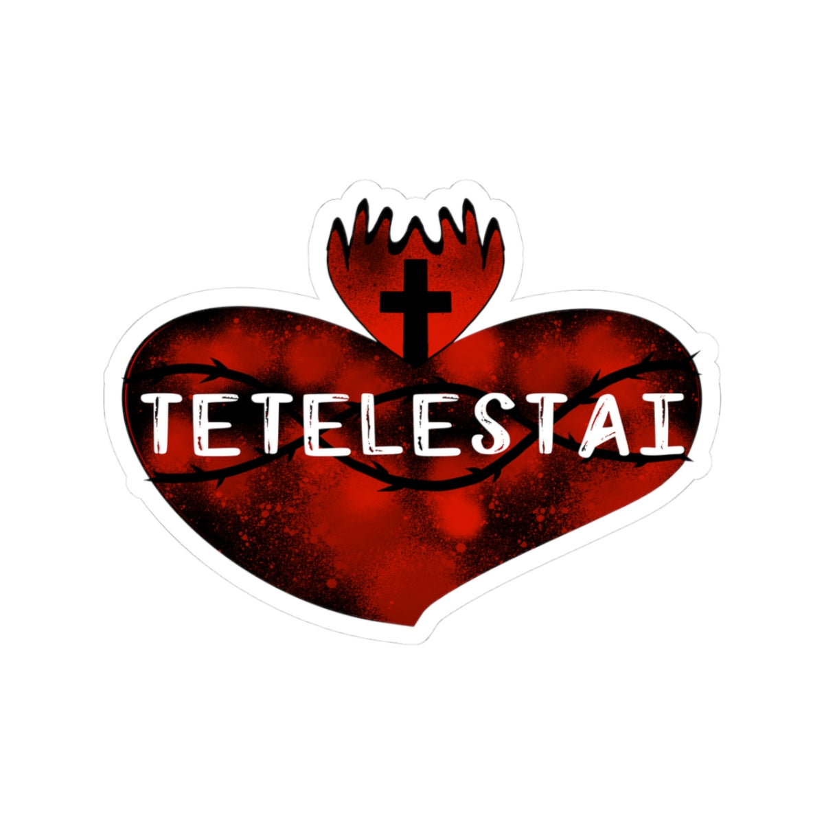 Tetelestai Kiss-Cut Stickers