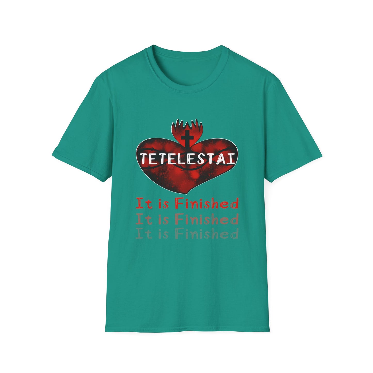 Tetelestai - It is Finished Unisex Softstyle T-Shirt