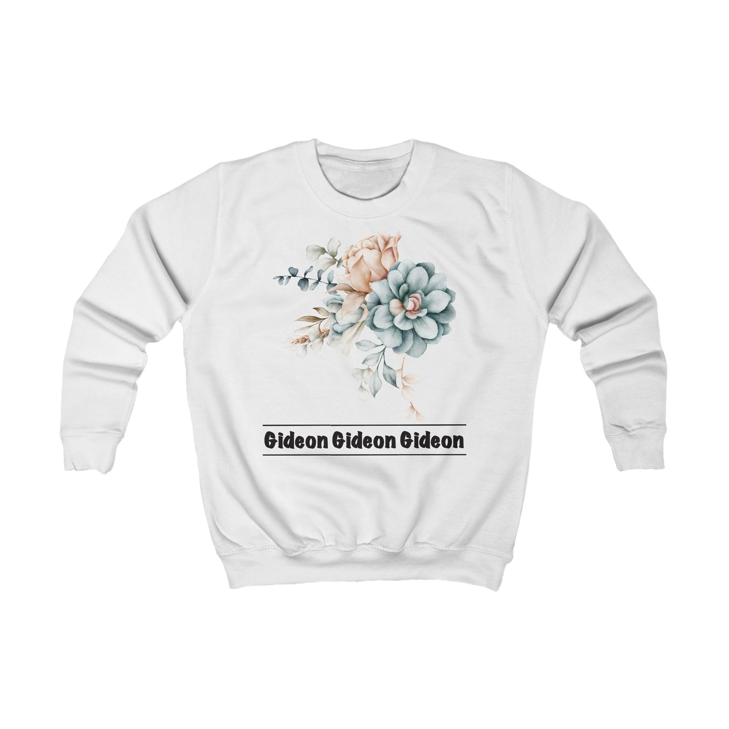 Gideon Flowers Kids Sweatshirt