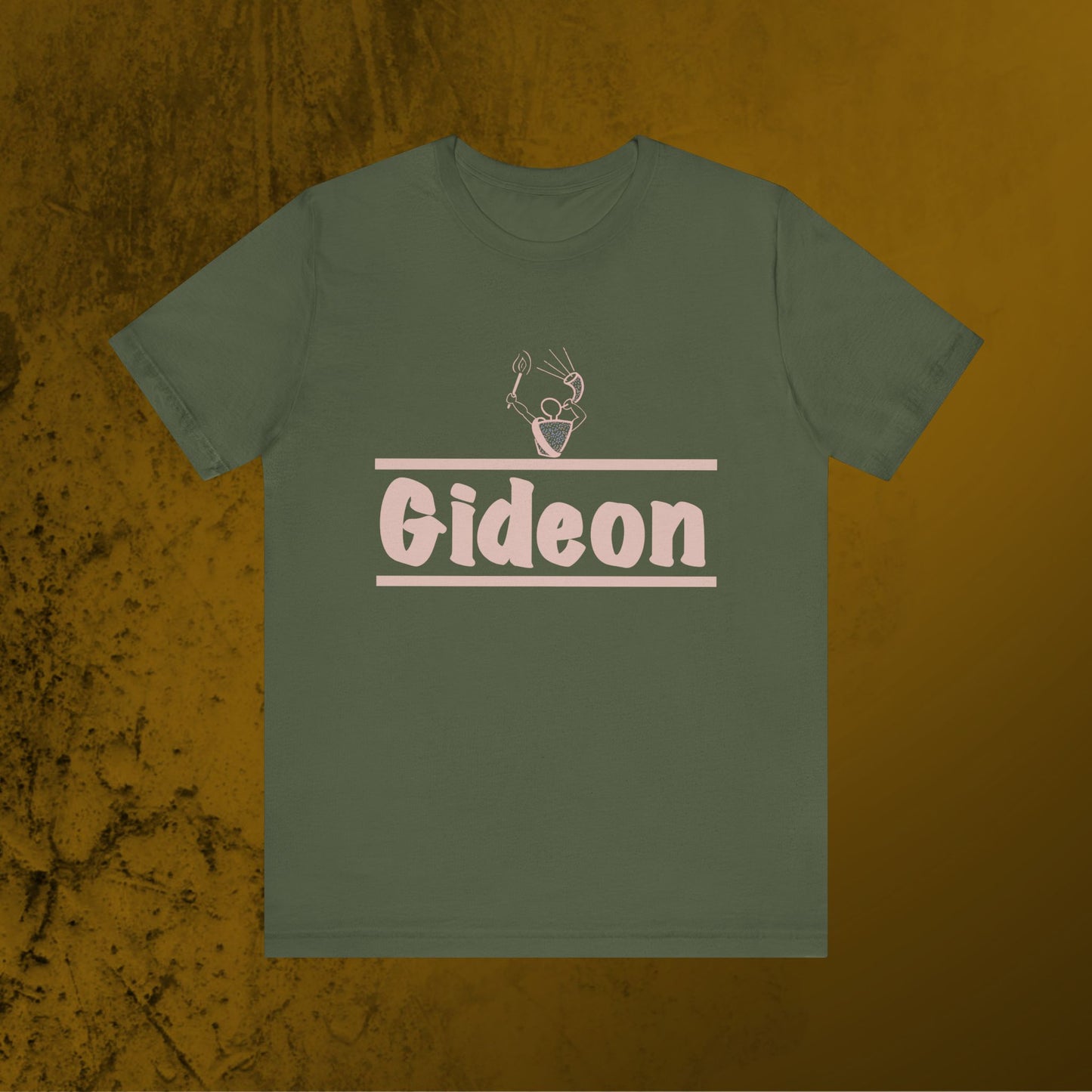 Rose Gold Gideon Unisex Jersey Short Sleeve Tee