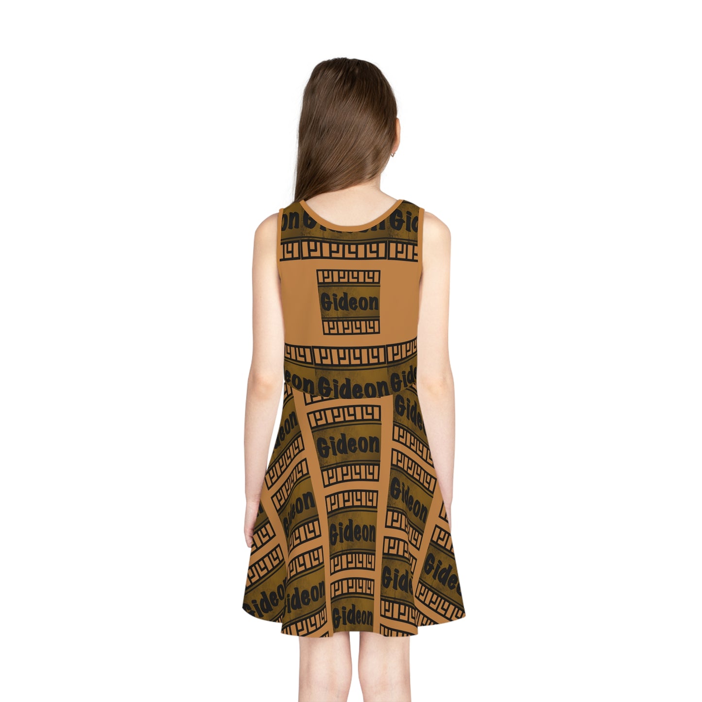 Girls' Sleeveless Sundress (AOP)