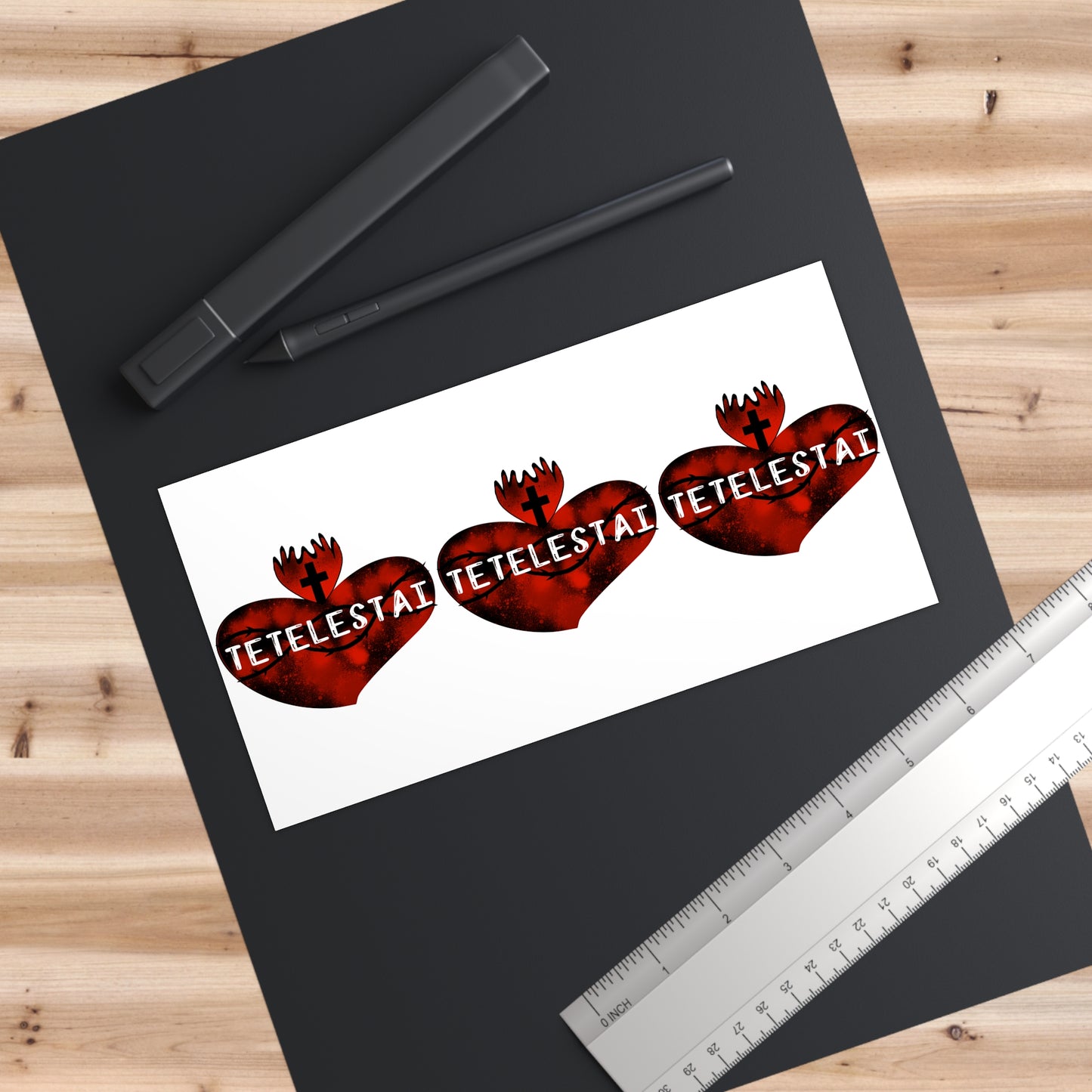 Tetelestai Bumper Stickers