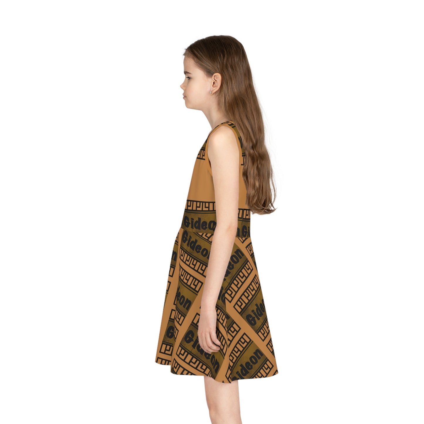 Girls' Sleeveless Sundress (AOP)