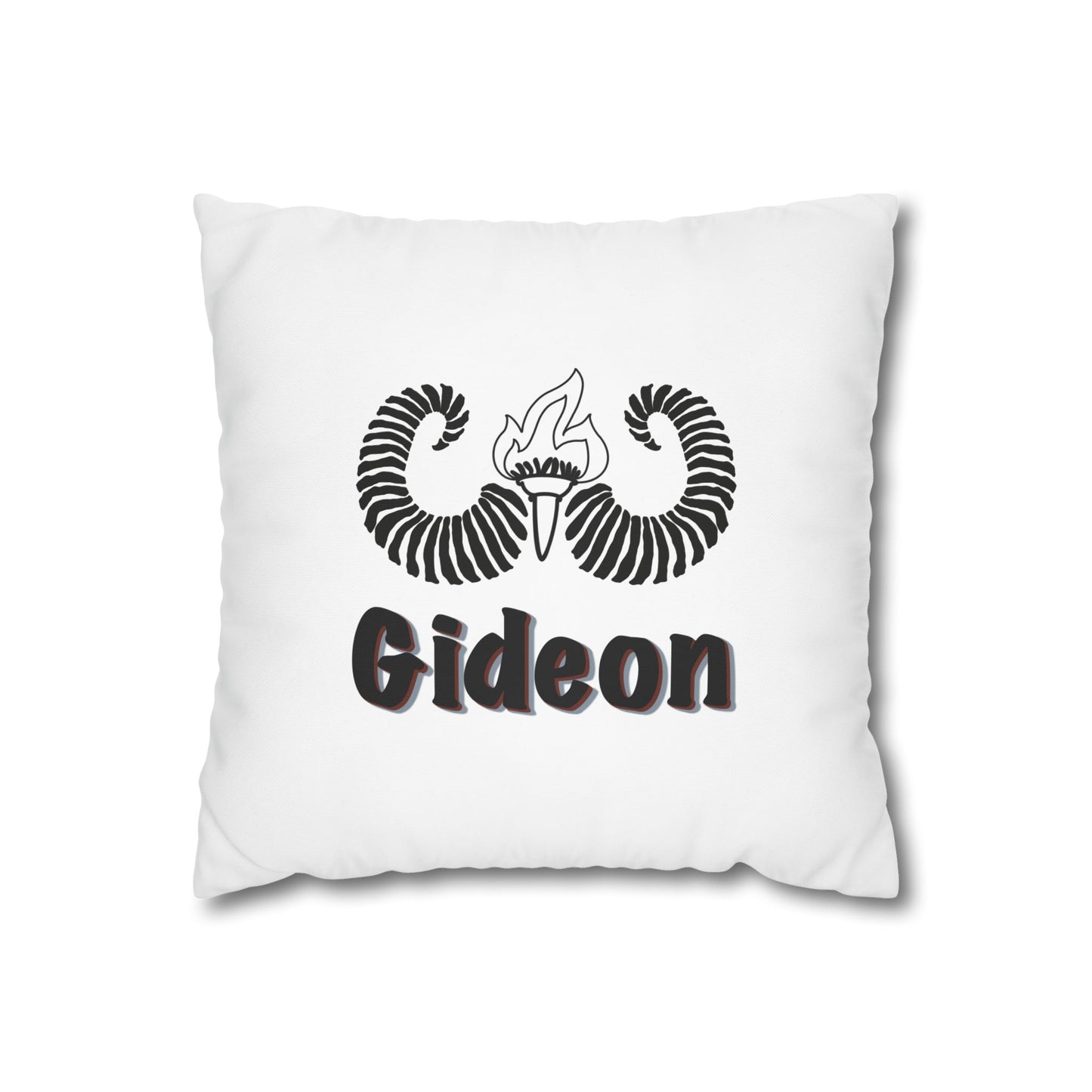 Square Poly Canvas Pillowcase