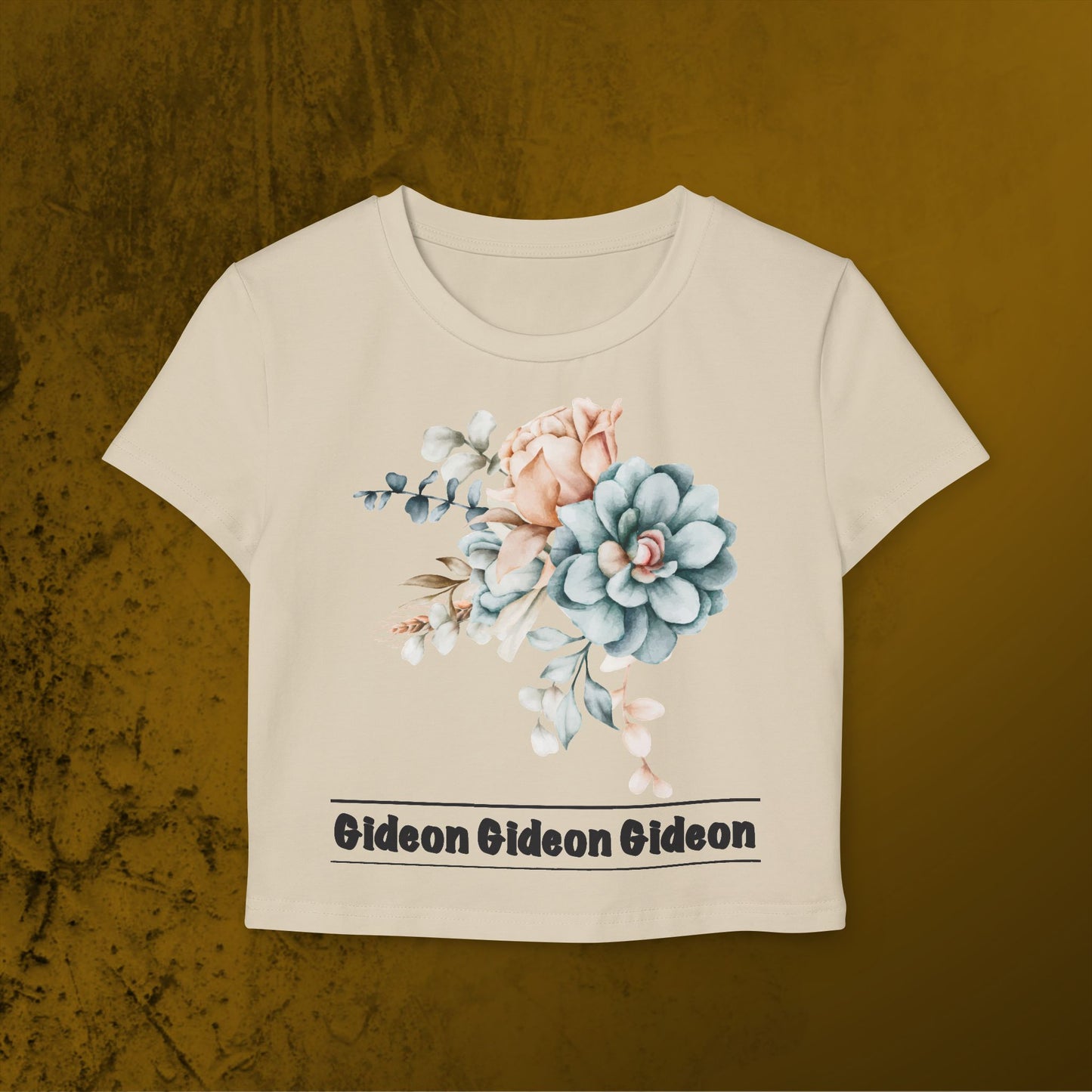 Flowers Gideon Women's Baby Tee