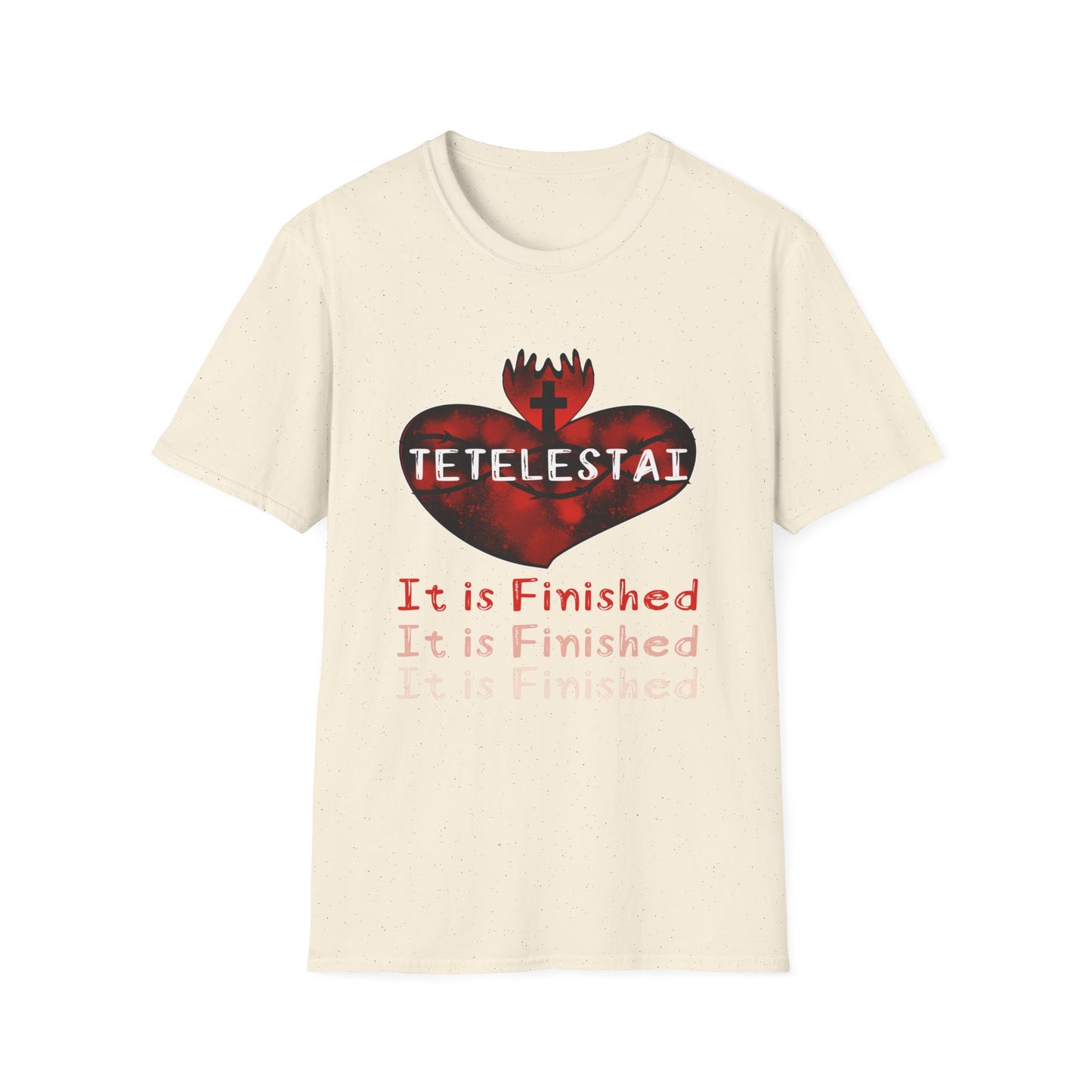 Tetelestai - It is Finished Unisex Softstyle T-Shirt