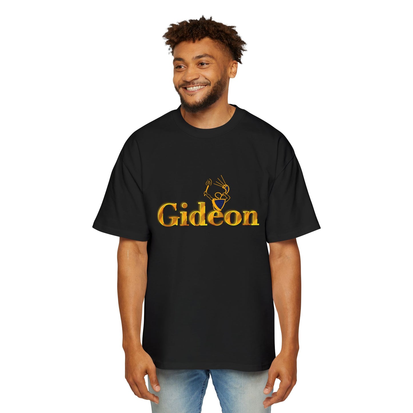 Gold Gideon Men's Heavy Oversized Tee
