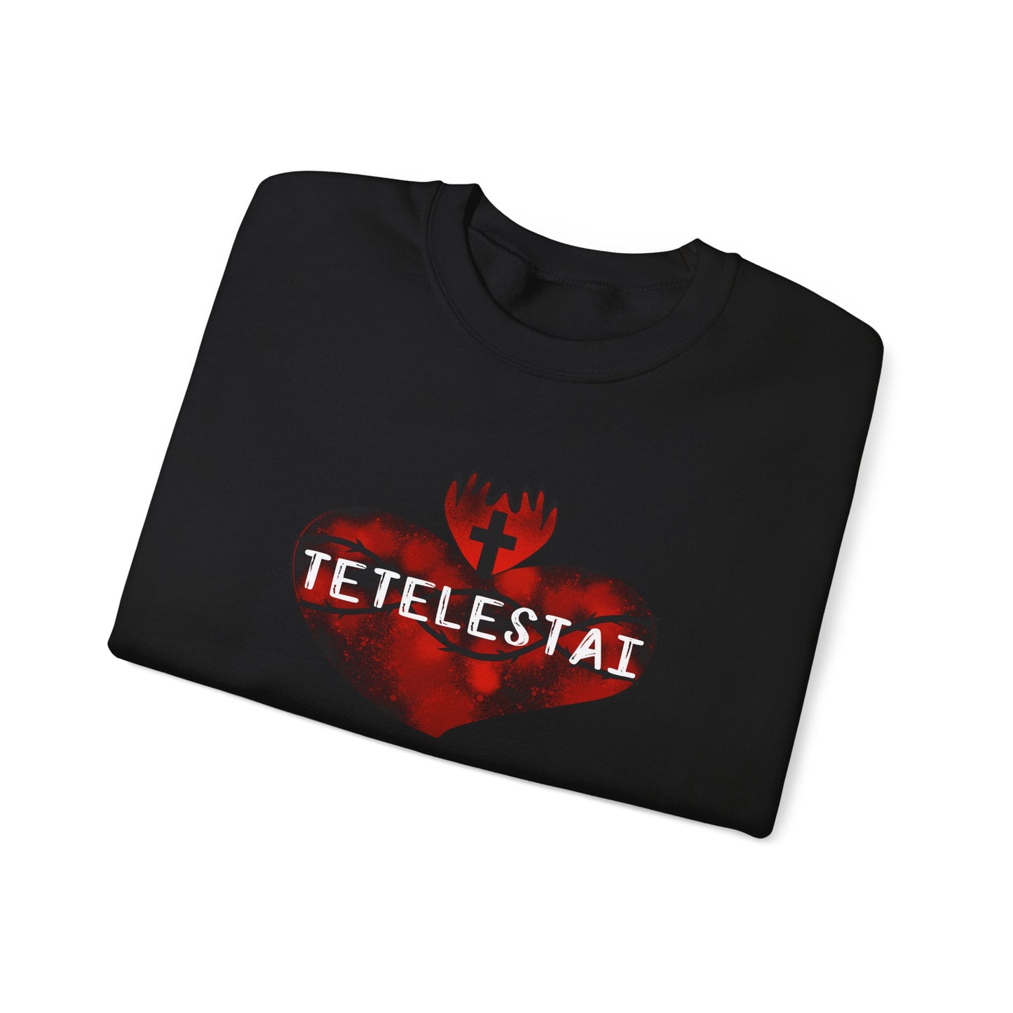 Tetelestai Unisex Heavy Blend Crewneck Sweatshirt