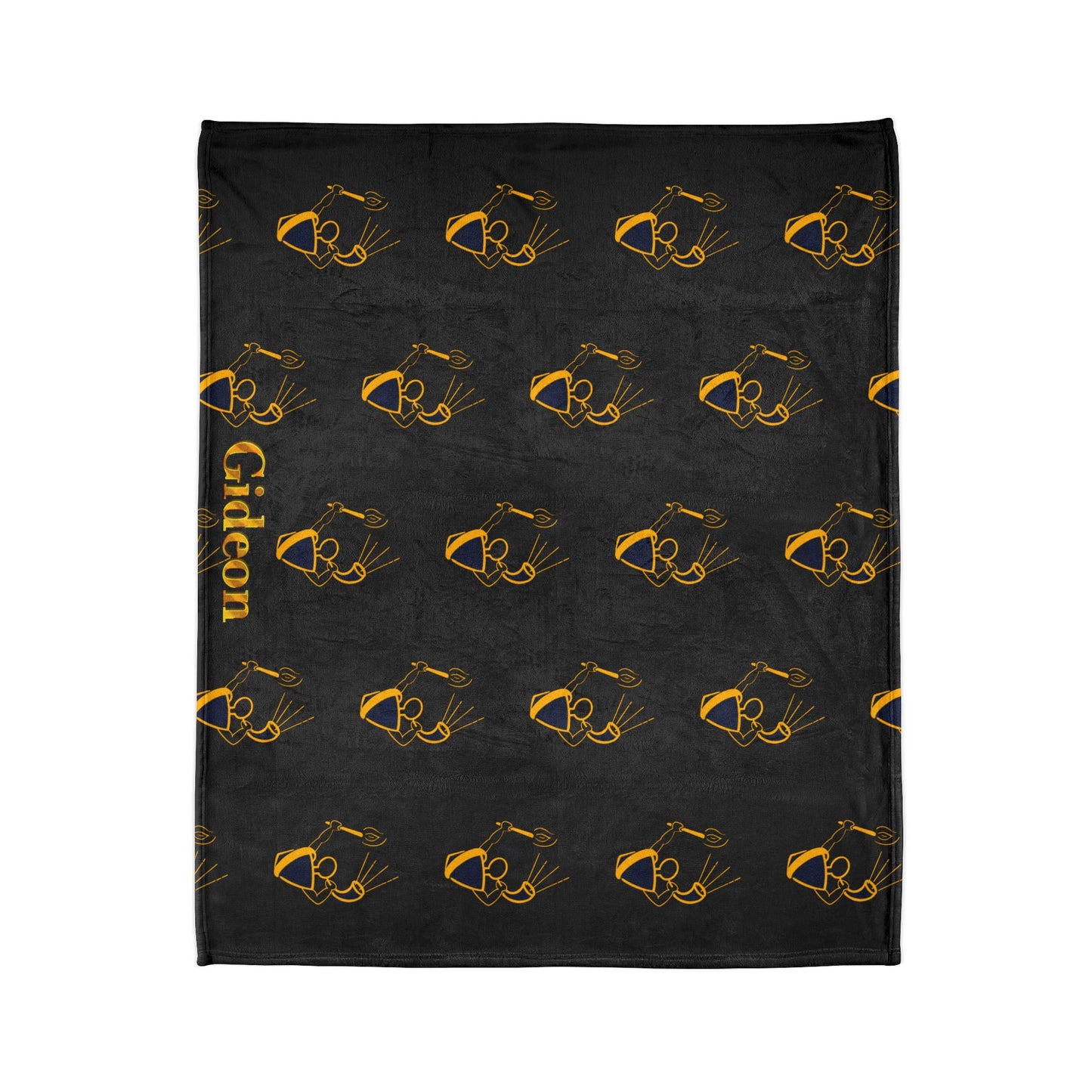 Gideon Gold Ram Torch Soft Polyester Blanket