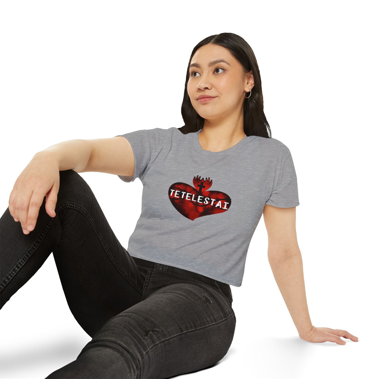Tetelestai Women's Crop Top