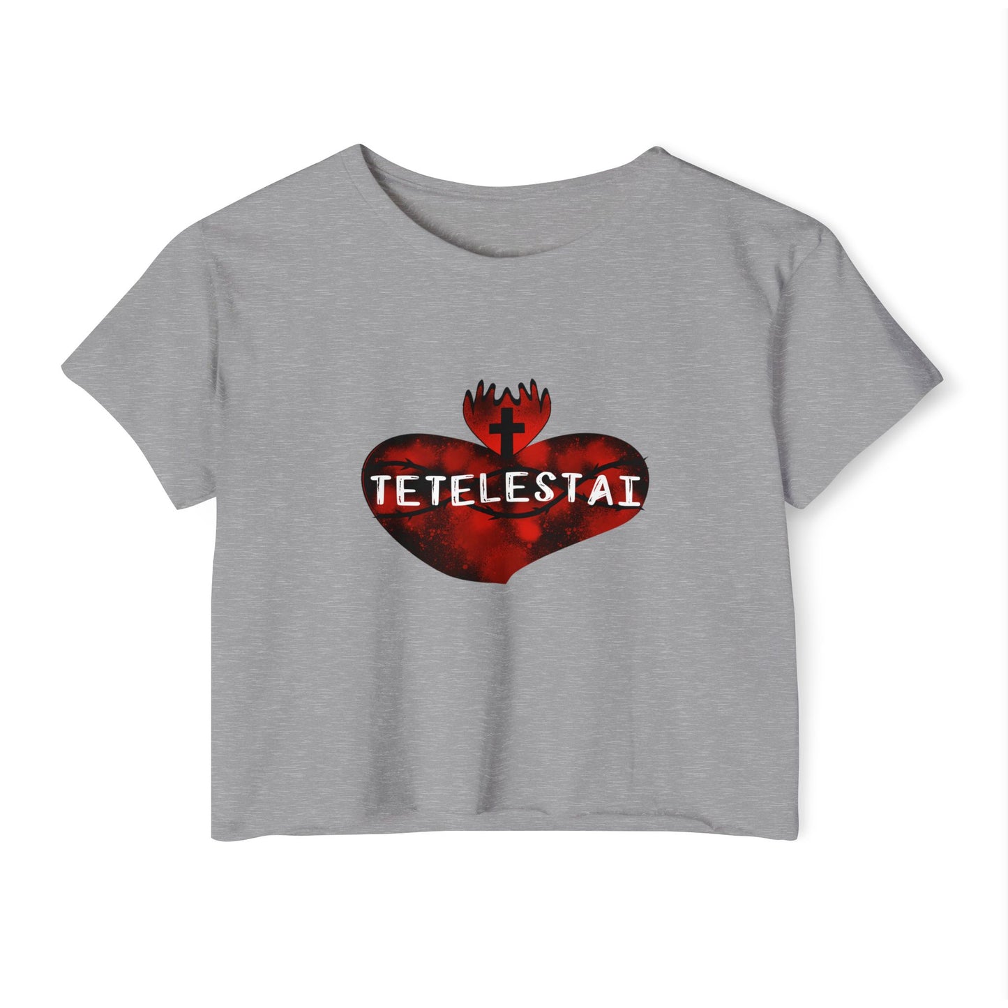 Tetelestai Women's Crop Top