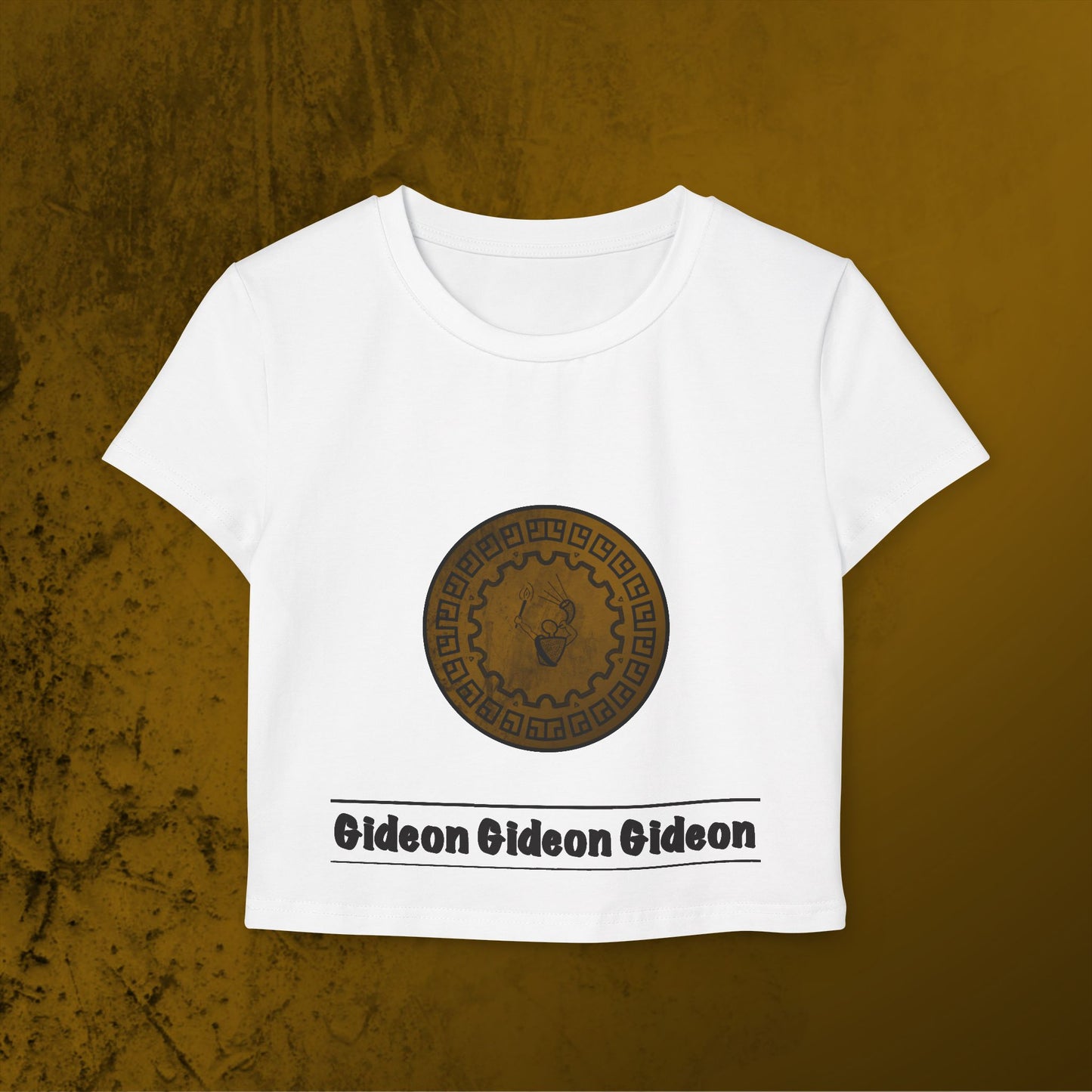 Gideon Emblem Art Women's Baby Tee