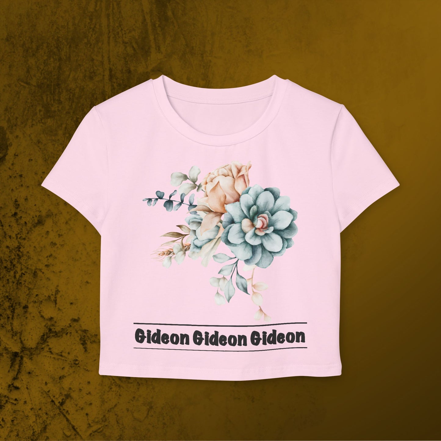 Flowers Gideon Women's Baby Tee