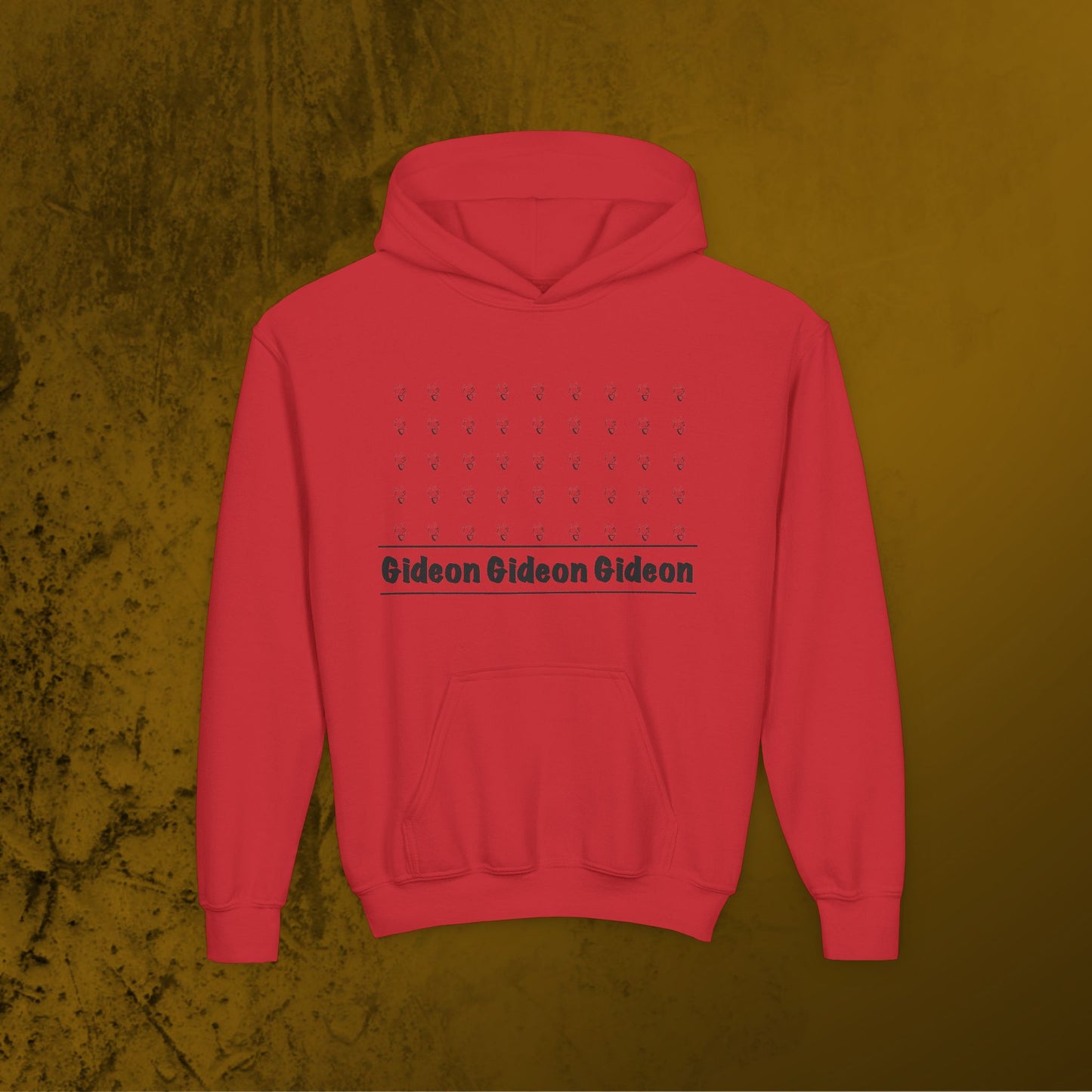 Gideon Dotted Youth Heavy Blend Hooded Sweatshirt
