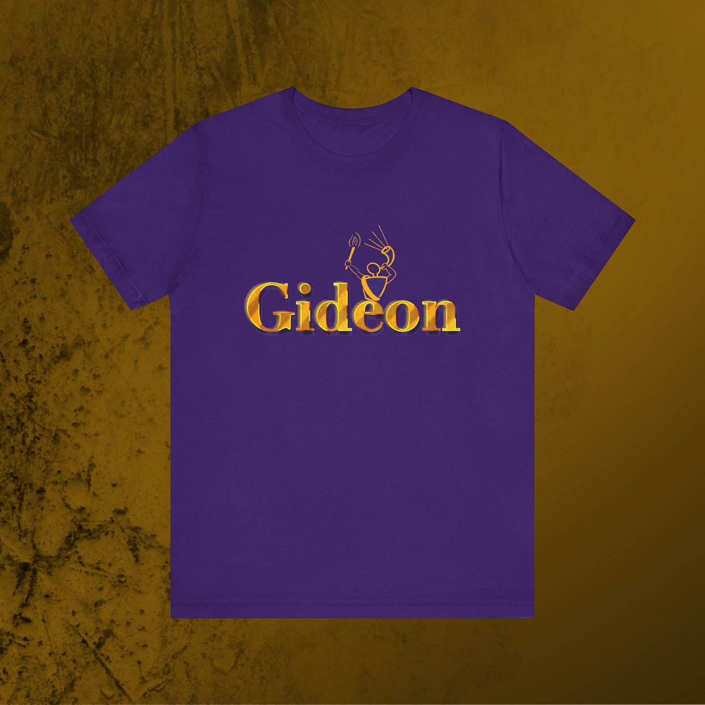 Gold Gideon Unisex Jersey Short Sleeve Tee