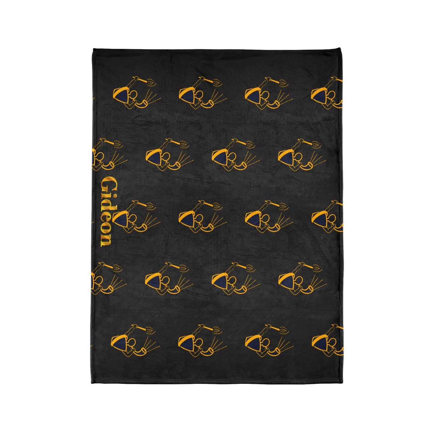 Gideon Gold Ram Torch Soft Polyester Blanket